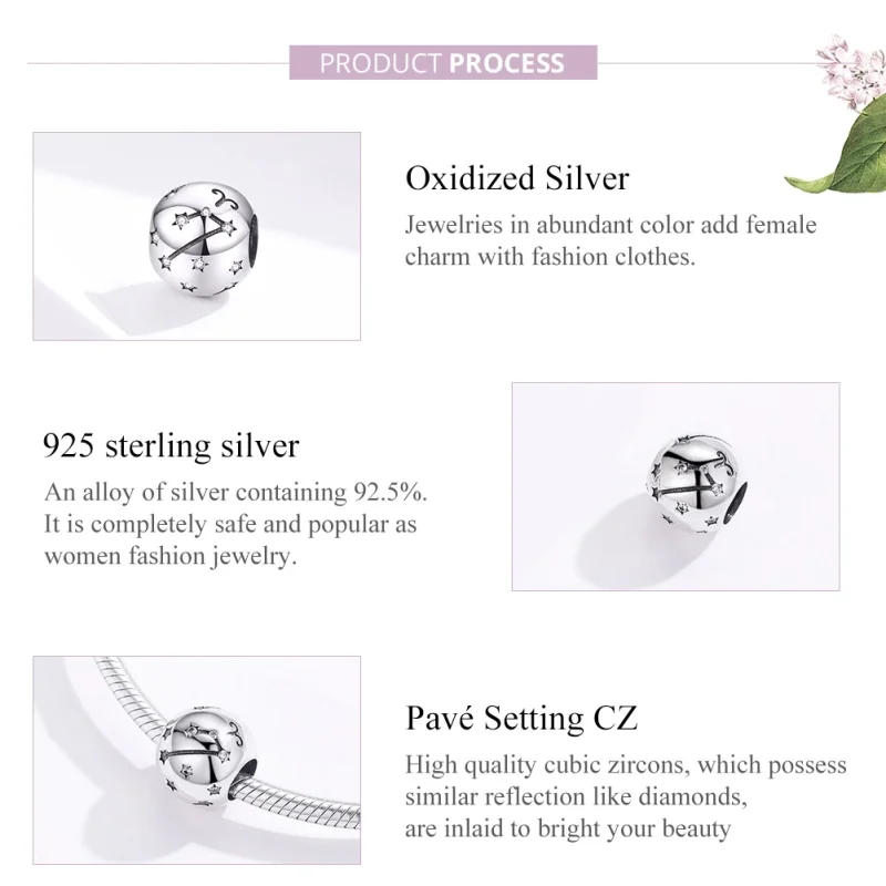 (imagem para) Charm Áries life Pandora - SCC1218-1 - Visualizar 2