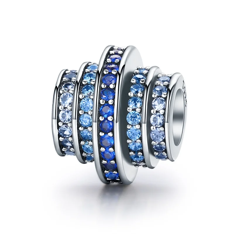 (imagem para) Charm Ritmo Azul life Pandora - SCC129