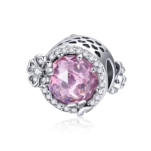 Charm Sabor rosa life Pandora - SCC904 (imagem para) Charm Sabor rosa life Pandora - SCC904