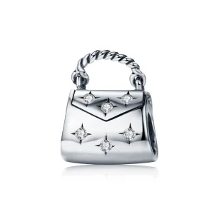 (imagem para) Charm Saco de compras elegante estilo Pandora - SCC607