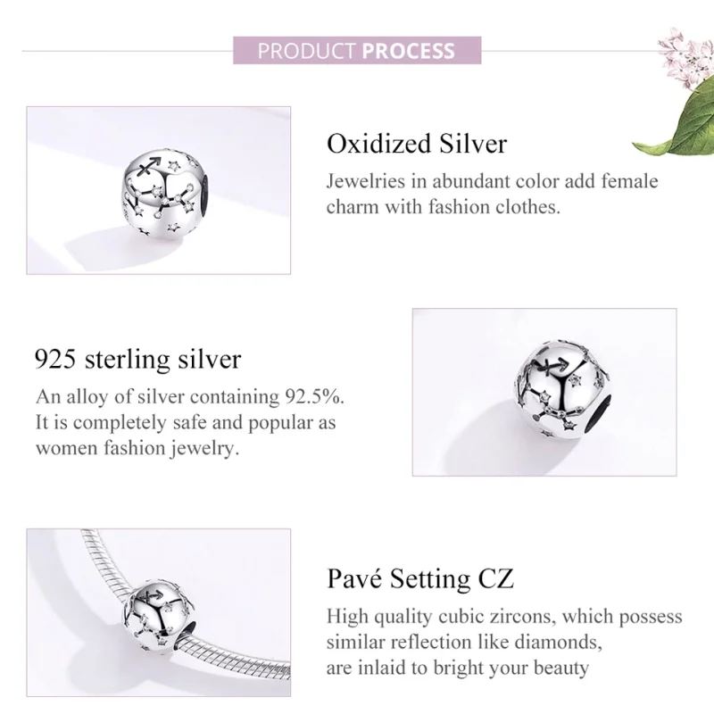 (imagem para) Charm Sagitário life Pandora - SCC1218-9 - Visualizar 7