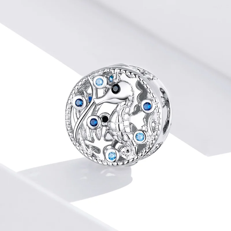 (imagem para) Charm Seahorse de lazer estilo Pandora - BSC266 - Visualizar 2