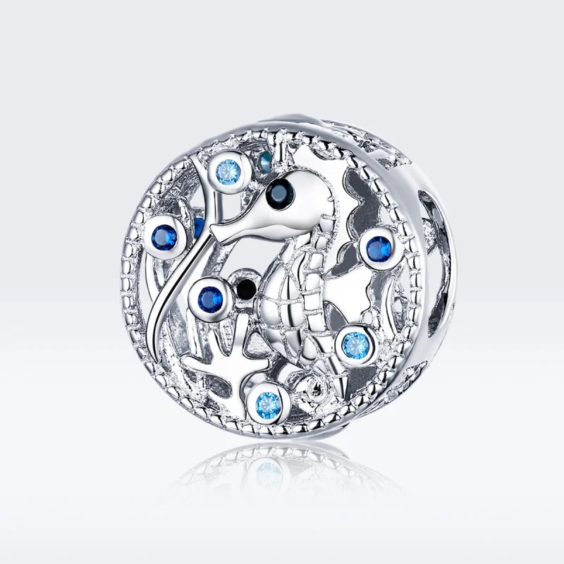 (imagem para) Charm Seahorse de lazer estilo Pandora - BSC266 - Visualizar 5