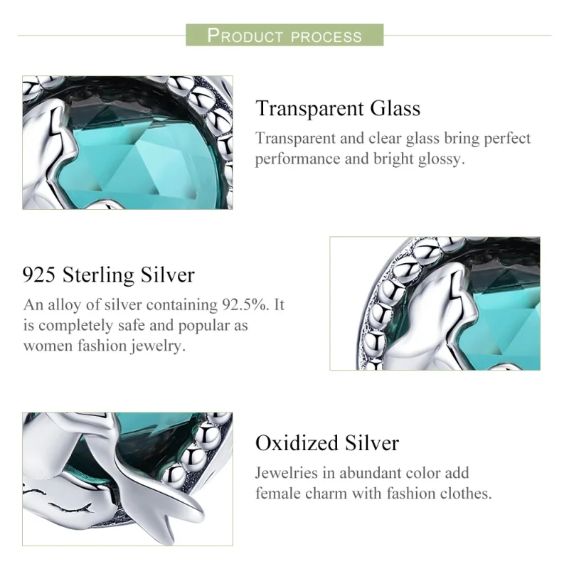 (imagem para) Charm Senhora Sereia life Pandora - SCC894 - Visualizar 7