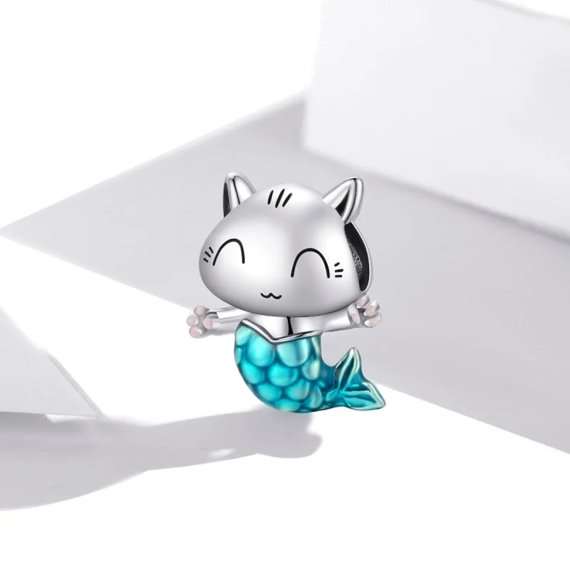 (imagem para) Charm Sereia gato life Pandora - SCC1852 - Visualizar 2