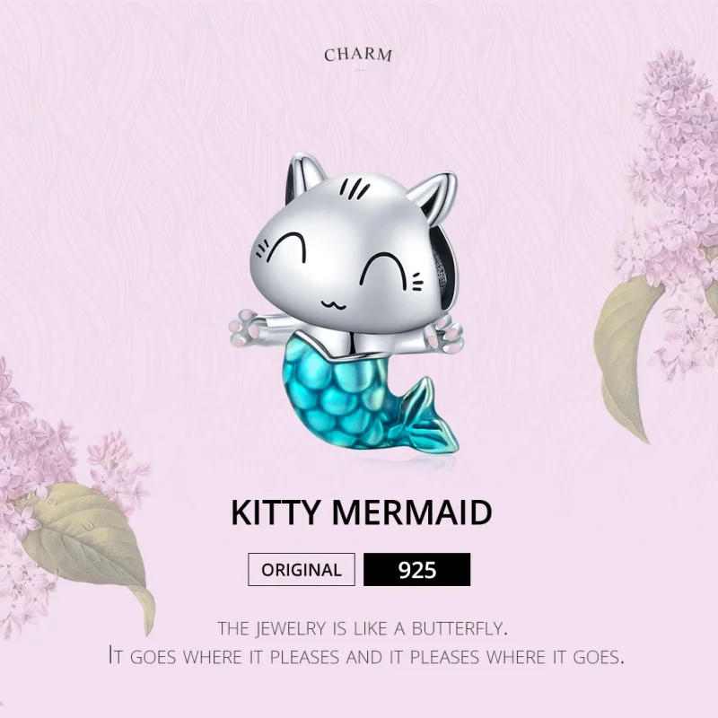 (imagem para) Charm Sereia gato life Pandora - SCC1852 - Visualizar 7