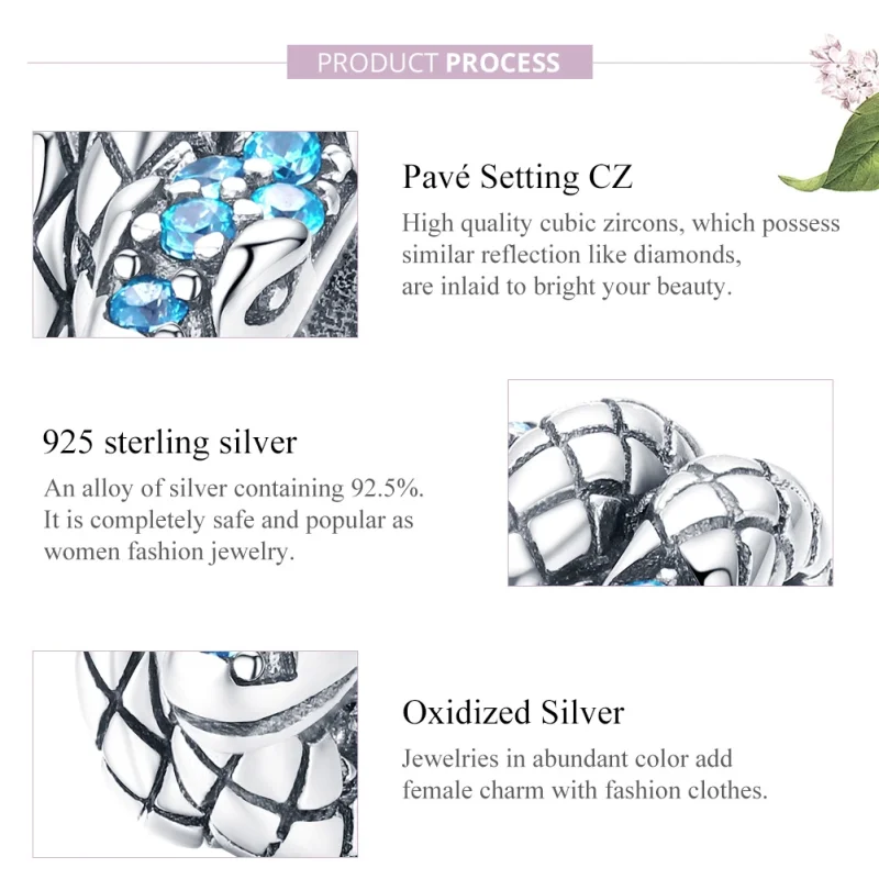 (imagem para) Charm Serpente Retrô life Pandora - SCC1351 - Visualizar 7