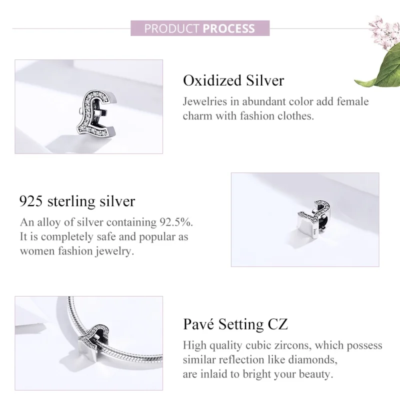 (imagem para) Charm Sinal de libra life Pandora - SCC1269 - Visualizar 2