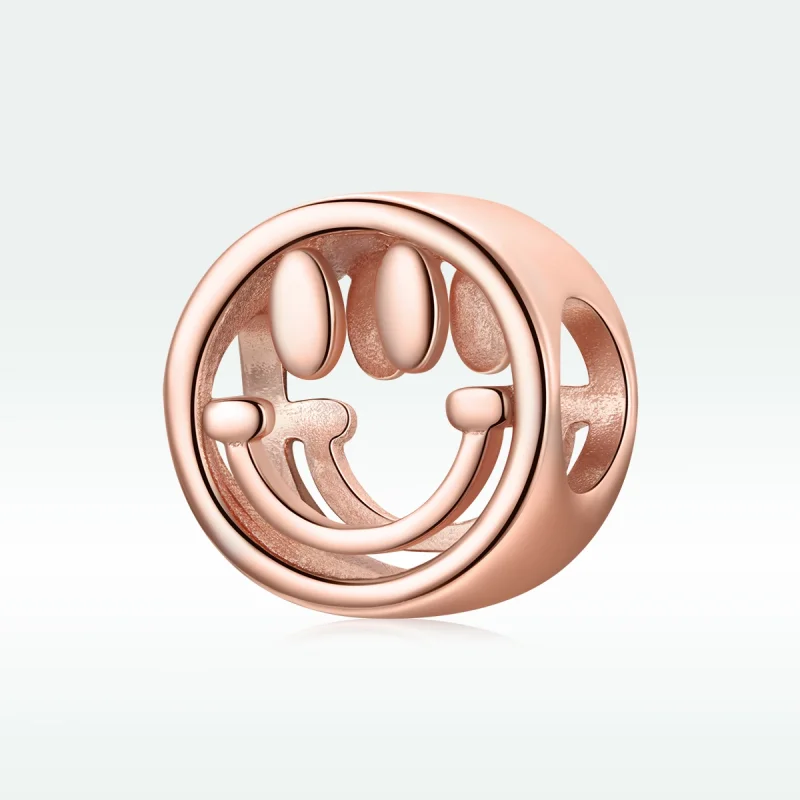 (imagem para) Charm Sorriso da sorte estilo Pandora Rosa - SCC1787 - Visualizar 5