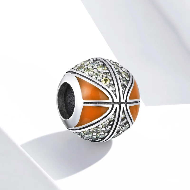 (imagem para) Charm Spirit of Basketball estilo Pandora - SCC1506 - Visualizar 2