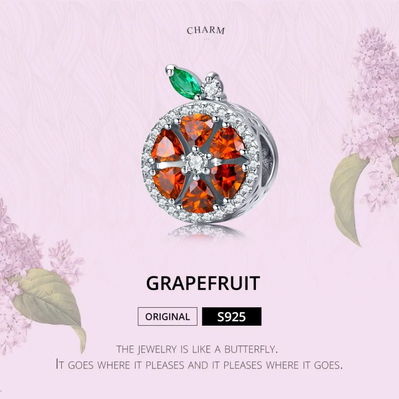 (imagem para) Charm Toranja life Pandora - SCC1277 - Visualizar 3