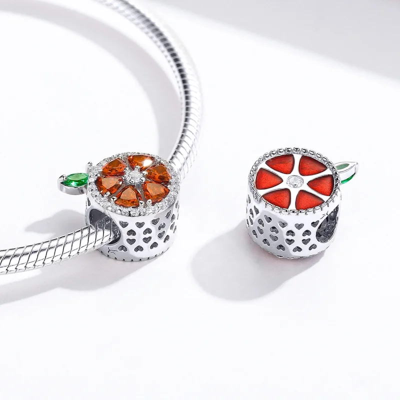 (imagem para) Charm Toranja life Pandora - SCC1277 - Visualizar 5