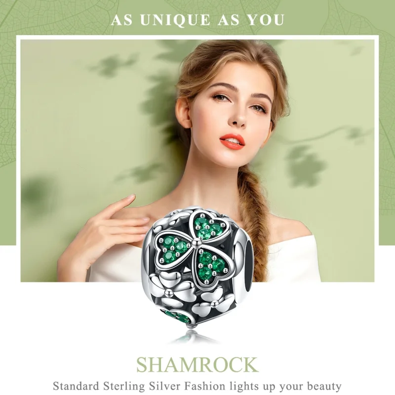 (imagem para) Charm Trevo verde life Pandora - SCC964 - Visualizar 6