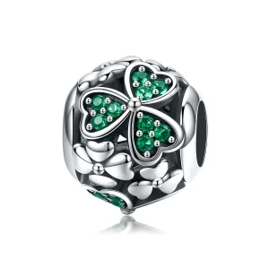 (imagem para) Charm Trevo verde life Pandora - SCC964