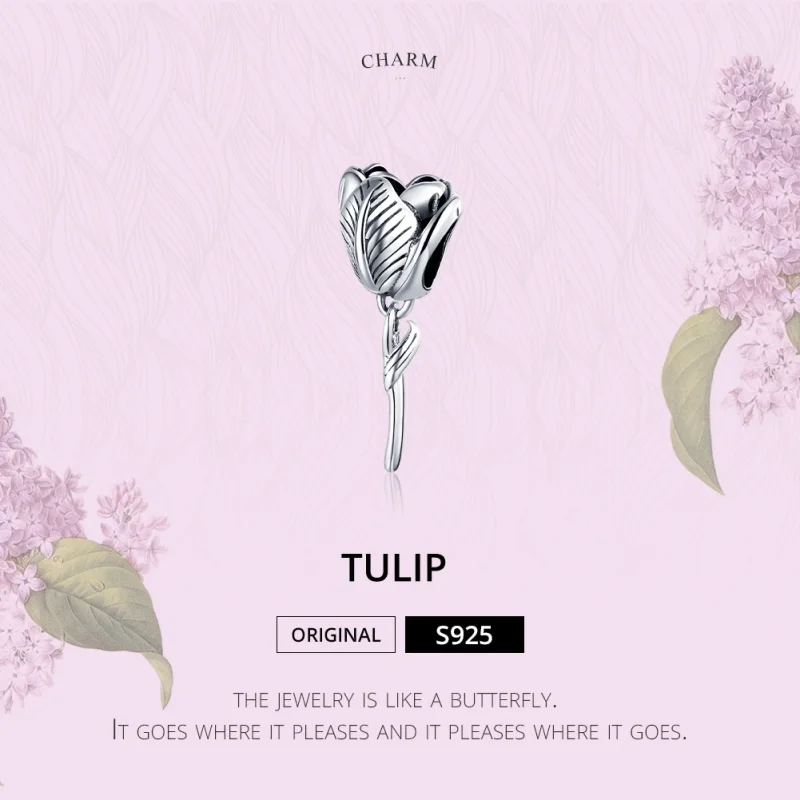 (imagem para) Charm Tulipa life Pandora - SCC1514 - Visualizar 6