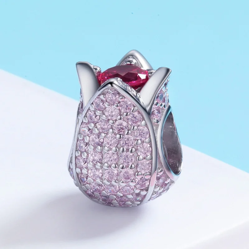 (imagem para) Charm Tulipa life Pandora - SCC569 - Visualizar 4