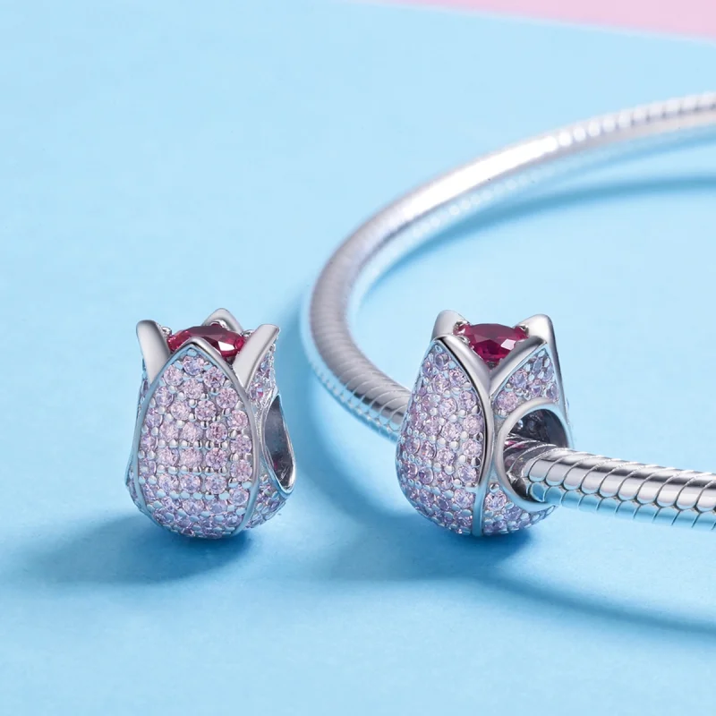 (imagem para) Charm Tulipa life Pandora - SCC569 - Visualizar 5