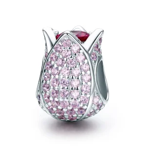 Charm Tulipa life Pandora - SCC569 (imagem para) Charm Tulipa life Pandora - SCC569