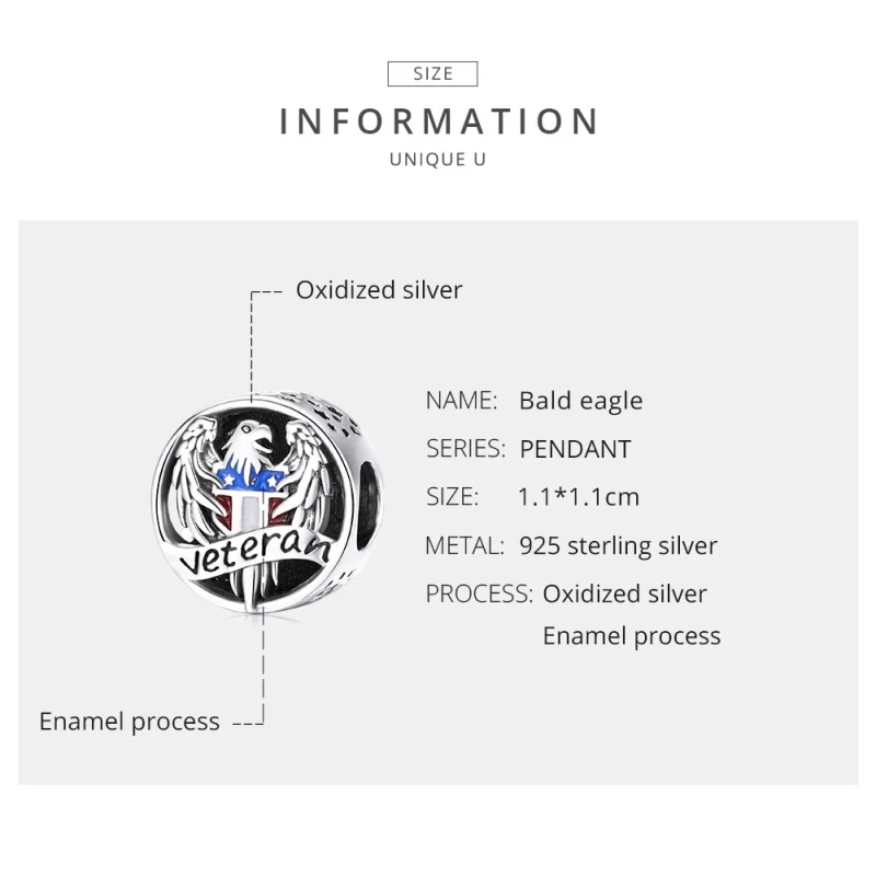 (imagem para) Charm Veterano life Pandora - SCC1885 - Visualizar 7
