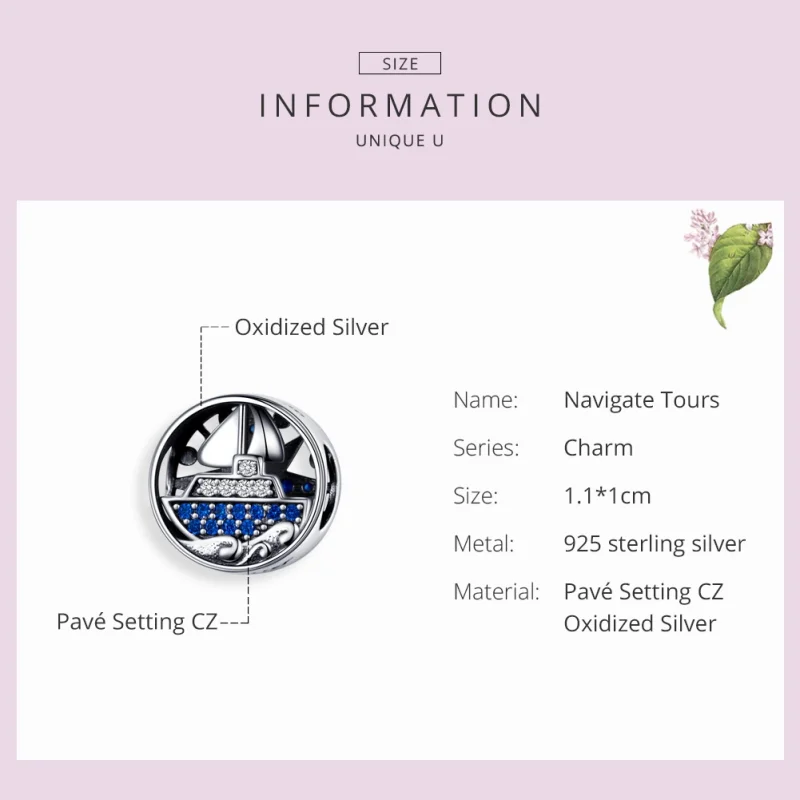 (imagem para) Charm Viagem Náutica life Pandora - SCC1197 - Visualizar 3