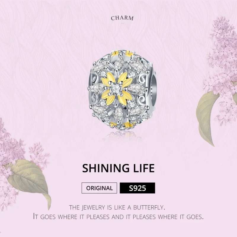 (imagem para) Charm Vida Brilhante life Pandora - SCC1333 - Visualizar 6