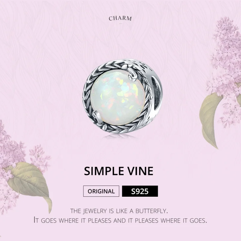 (imagem para) Charm Videira simples life Pandora - SCC1576 - Visualizar 6