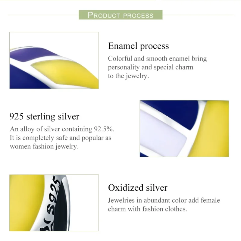 (imagem para) Charm Vôlei de praia life Pandora - SCC448 - Visualizar 7