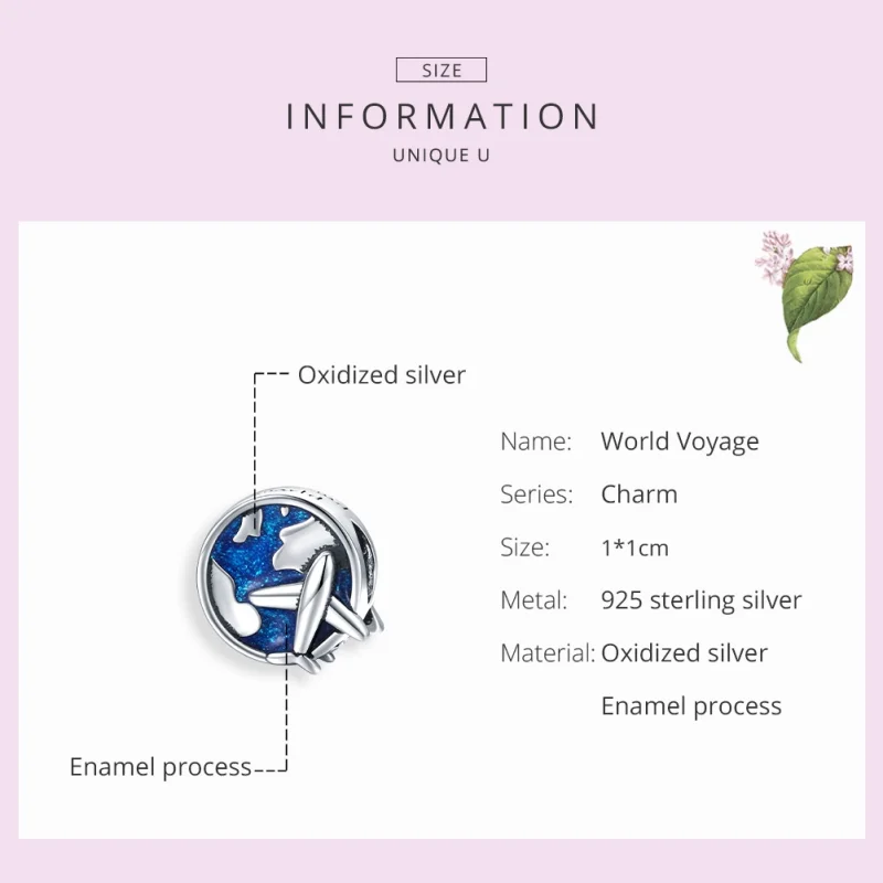 (imagem para) Charm World Voyage life Pandora - SCC1568 - Visualizar 7