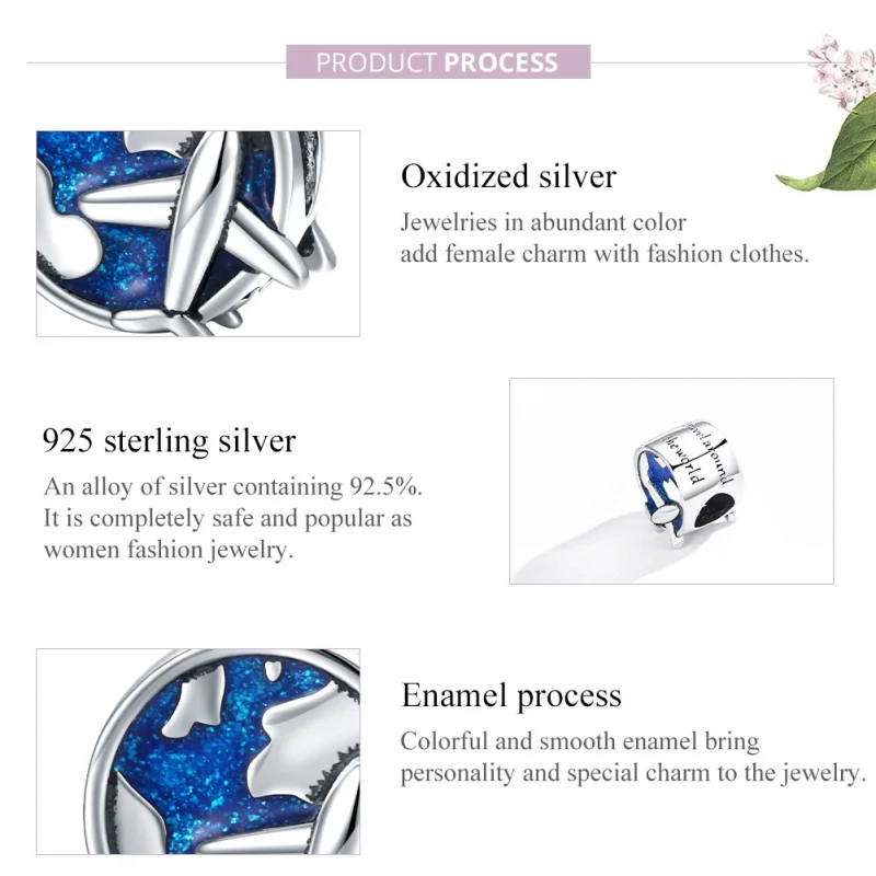 (imagem para) Charm World Voyage life Pandora - SCC1568 - Visualizar 8