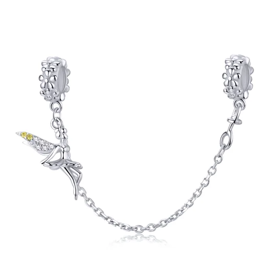 (imagem para) Corrente de Segurança Flower Elf estilo Pandora - SCC1278