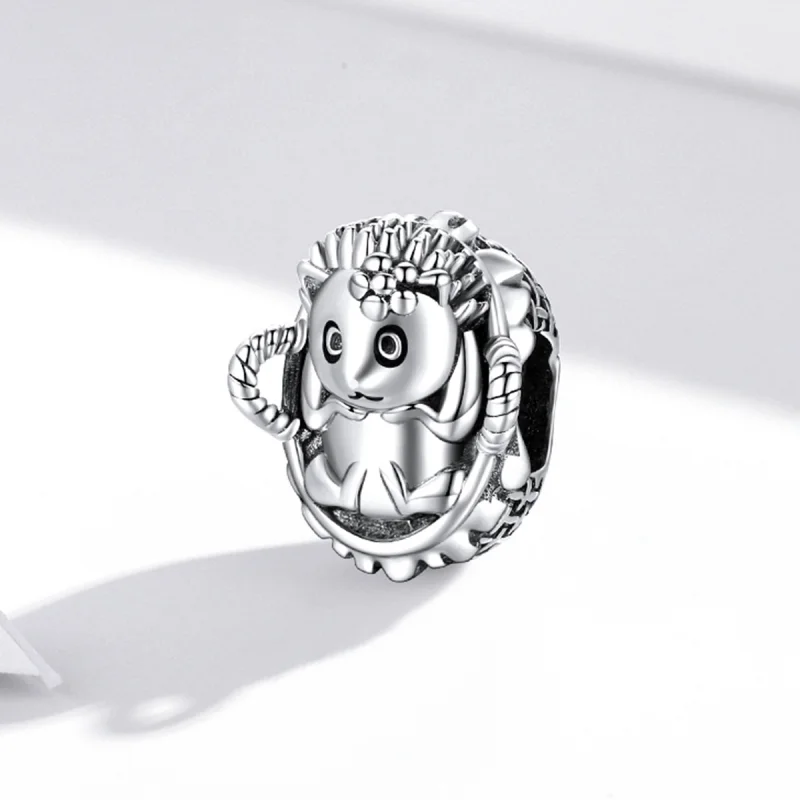 (imagem para) Pandora Style Baby Hedgehog Charm - SCC1926 - Visualizar 2