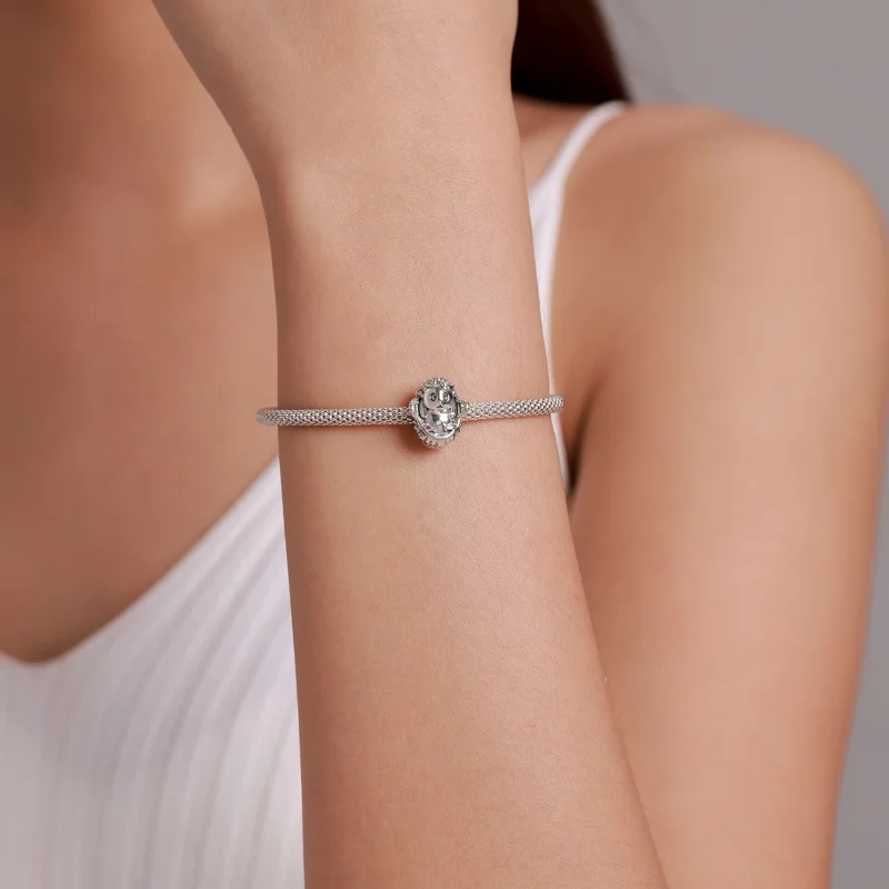 (imagem para) Pandora Style Baby Hedgehog Charm - SCC1926 - Visualizar 5