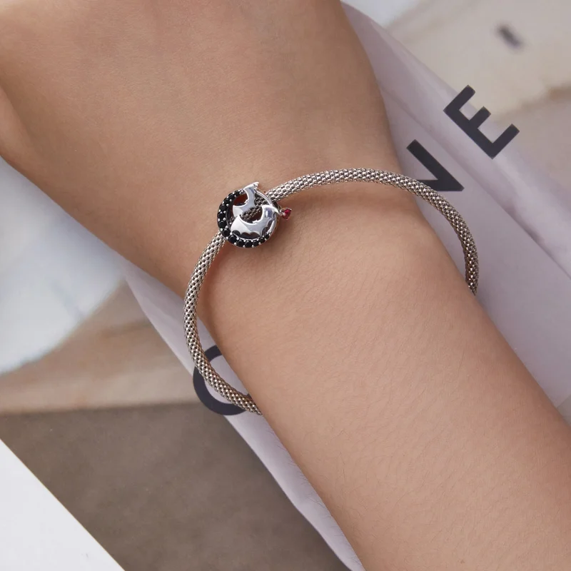 (imagem para) Pandora Style Bat Charm - SCC2392 - Visualizar 5