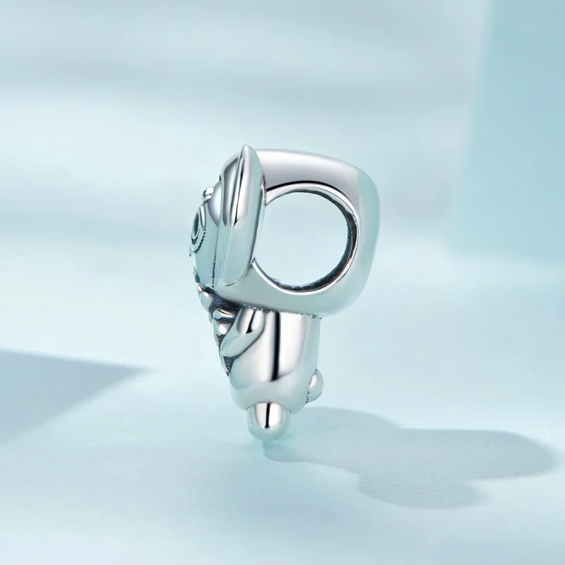 (imagem para) Pandora Style Big Eared Monkey Charm - SCC2387 - Visualizar 3