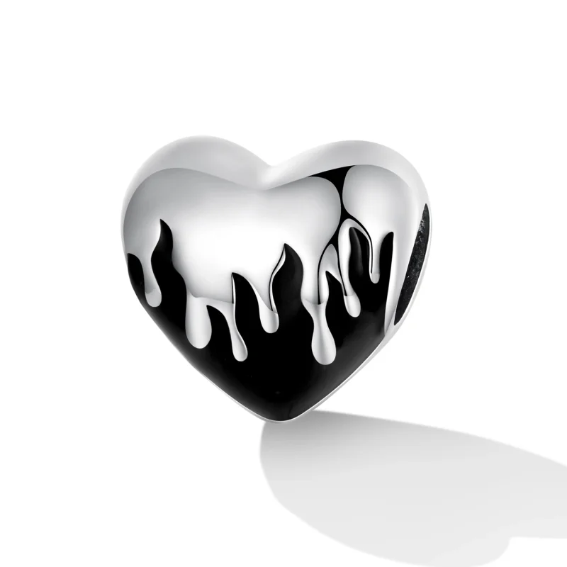 (imagem para) Pandora Style Burning Love Charm - SCC2298 - Visualizar 2