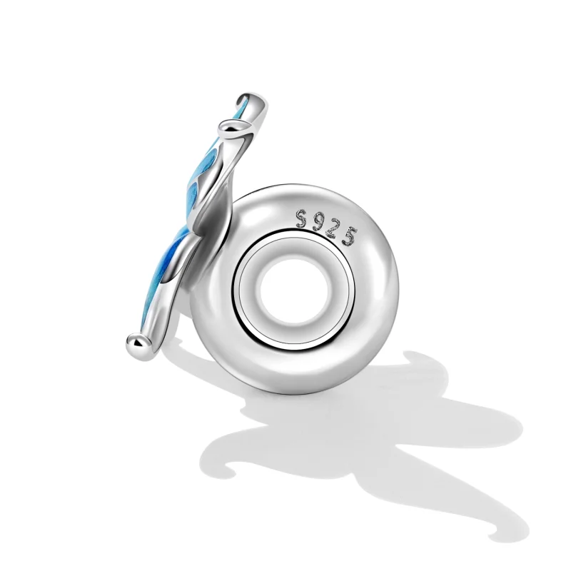 (imagem para) Pandora Style Butterfly Charm - SCC2326 - Visualizar 3