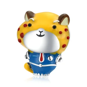 (imagem para) Pandora Style Cheetah Police Charm - SCC1962