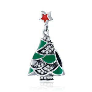 (imagem para) Pandora Style Christmas Tree Charm - SCC307