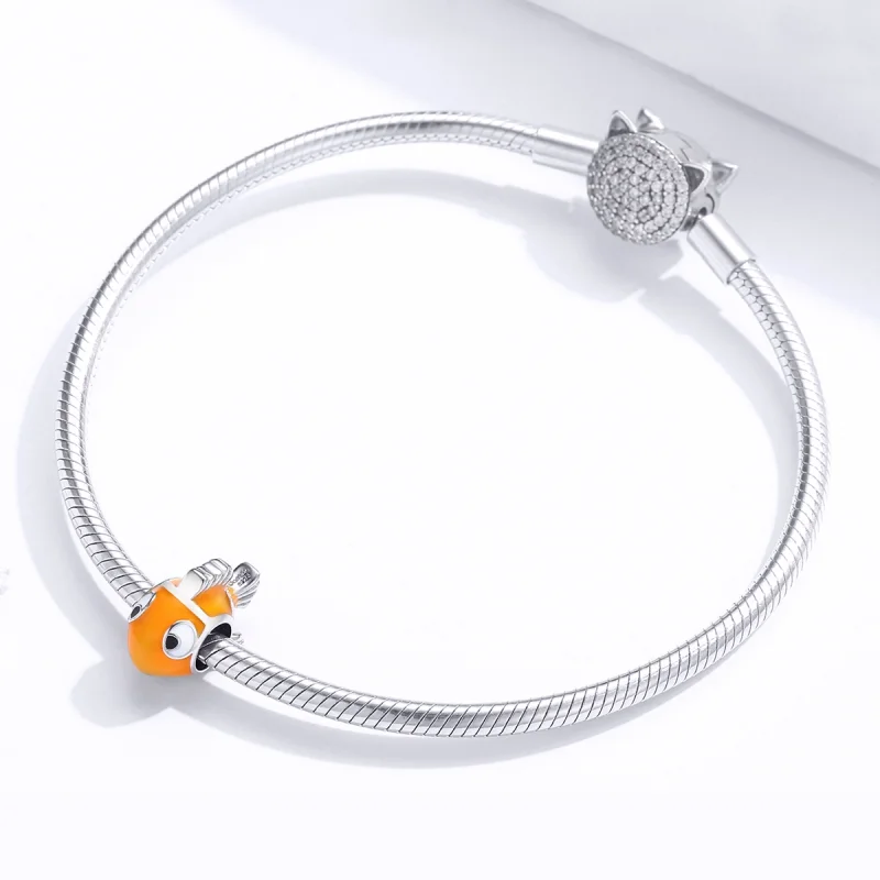 (imagem para) Pandora Style Clown Fish Charm - BSC206 - Visualizar 2