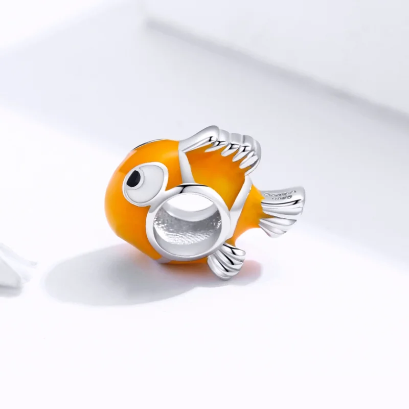 (imagem para) Pandora Style Clown Fish Charm - BSC206 - Visualizar 4
