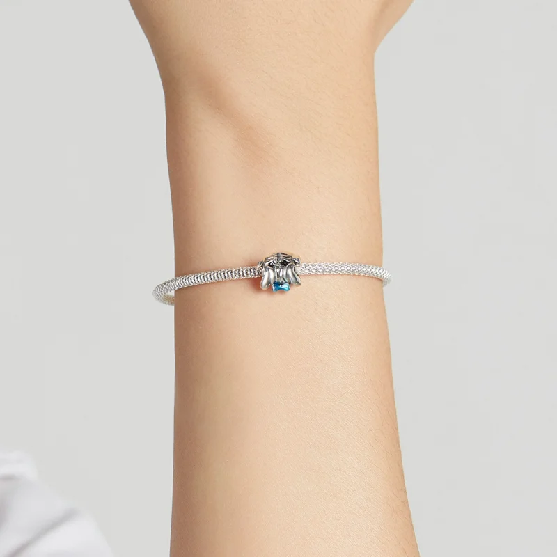 (imagem para) Pandora Style Cute Dog Fight Charm - SCC2009 - Visualizar 5