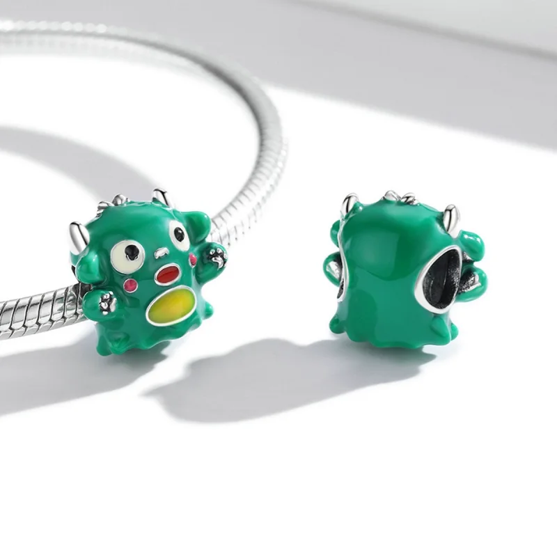 (imagem para) Pandora Style Cute Monster Charm - SCC2054 - Visualizar 4