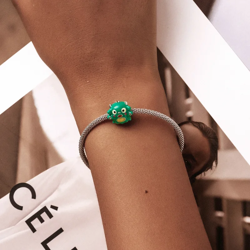 (imagem para) Pandora Style Cute Monster Charm - SCC2054 - Visualizar 5