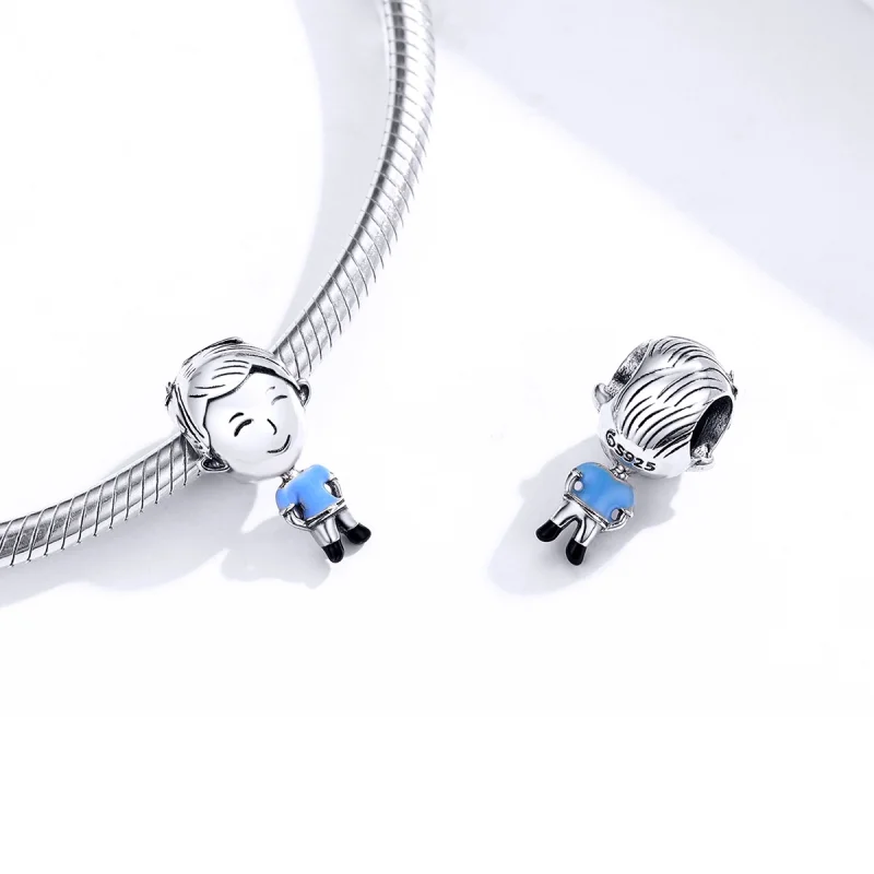 (imagem para) Pandora Style Dad Charm - BSC174 - Visualizar 4