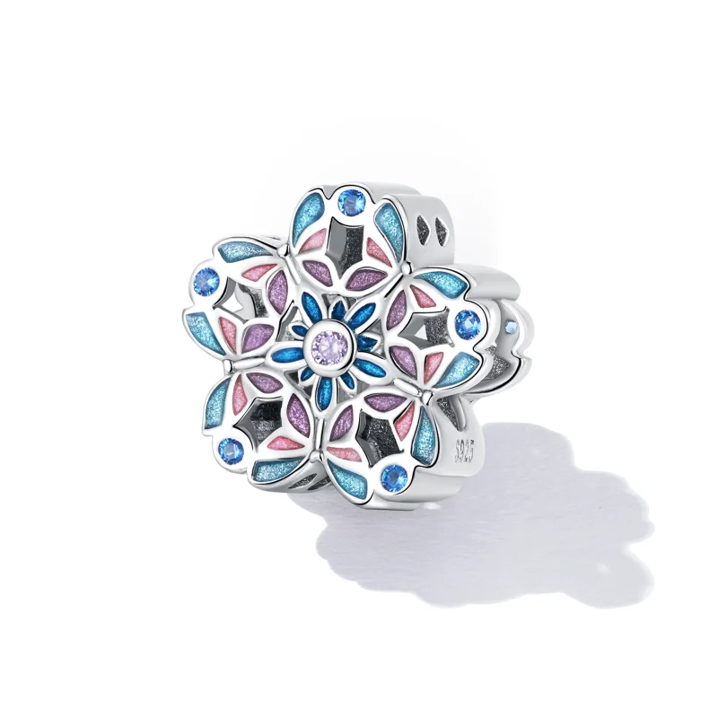 (imagem para) Pandora Style Delicate Butterfly Charm - SCC2252 - Visualizar 2