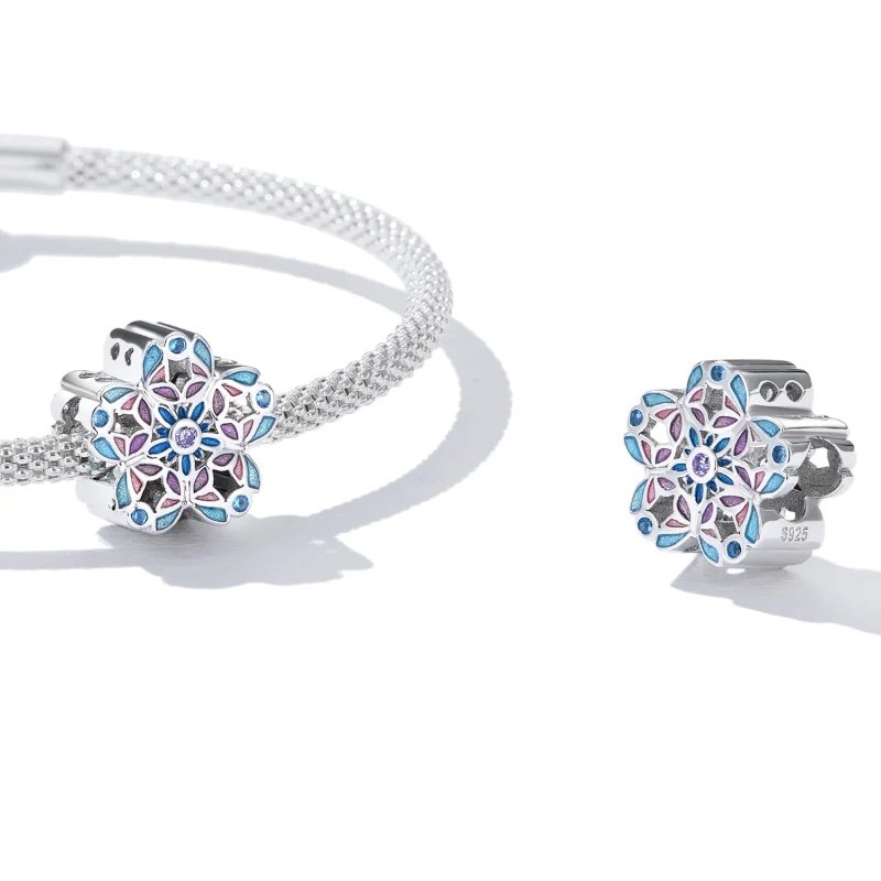 (imagem para) Pandora Style Delicate Butterfly Charm - SCC2252 - Visualizar 4