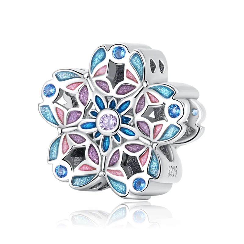 (imagem para) Pandora Style Delicate Butterfly Charm - SCC2252