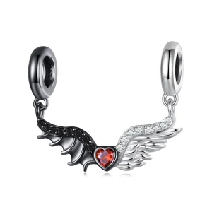 (imagem para) Pandora Style Devils and Angels Charm - BSC693