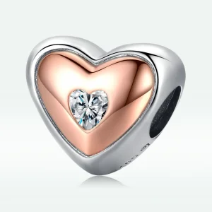 (imagem para) Pandora Style Double Color Love Charm - BSC566