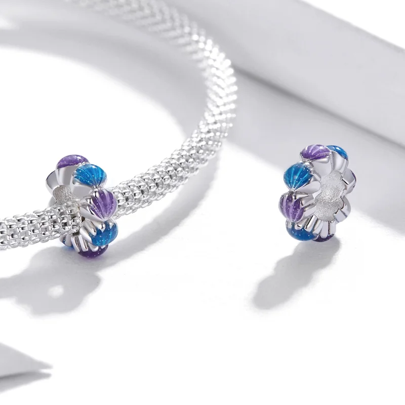 (imagem para) Pandora Style Dream Shell Spacer Charm - BSC431 - Visualizar 4